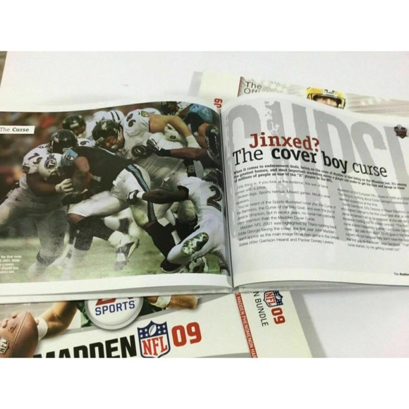 Madden 2009 NFL EA Sports Hardback/Guide Book Mojo Media Limited Edition Bundle - Picture 6 of 6
